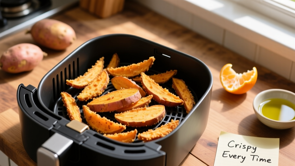Crunchy Sweet Potato Fries in Air Fryer