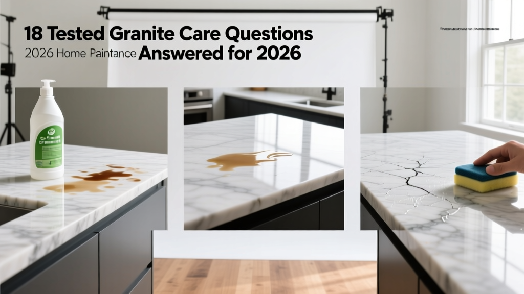 18 Tested Granite Care Questions Answered for 2026