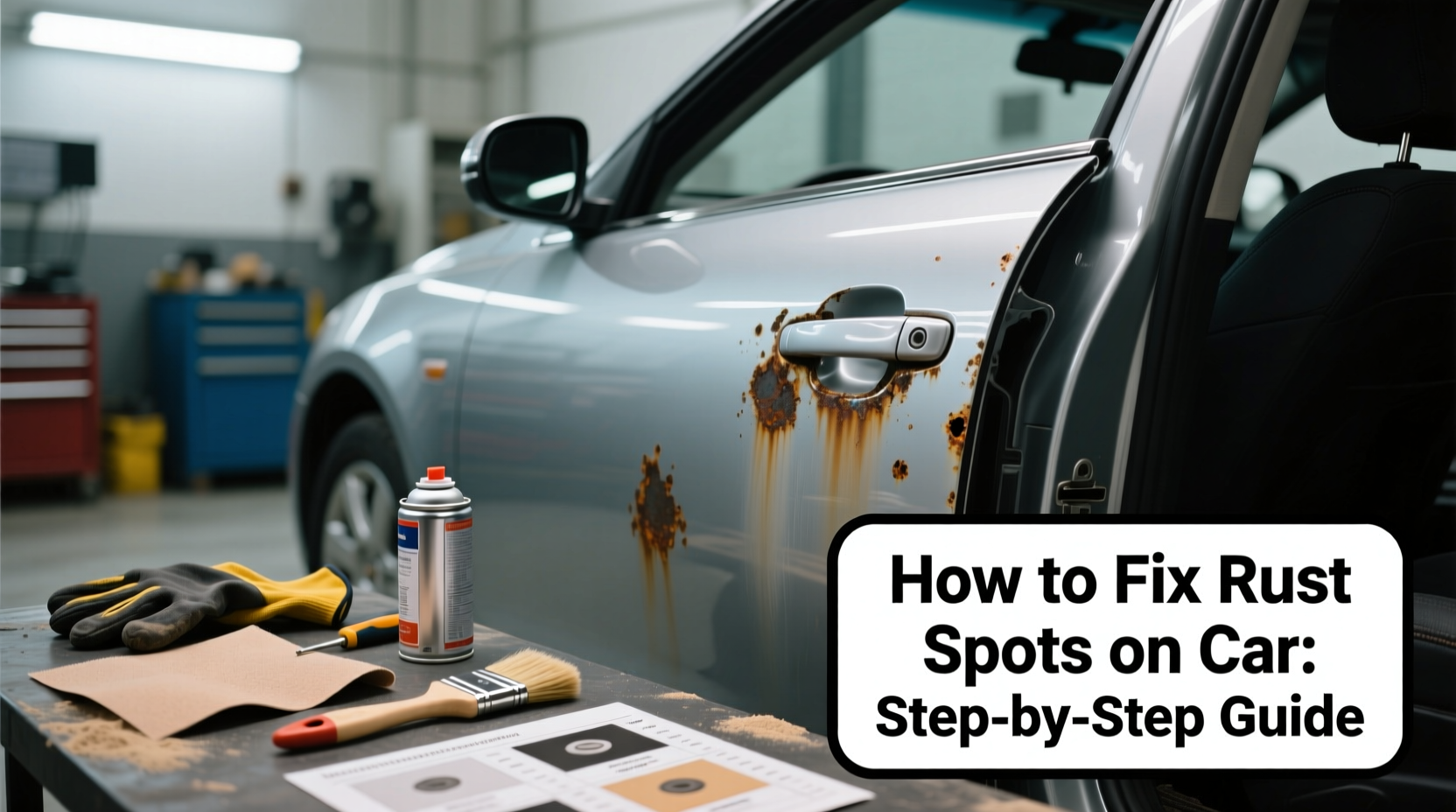 how to fix rust spots on car