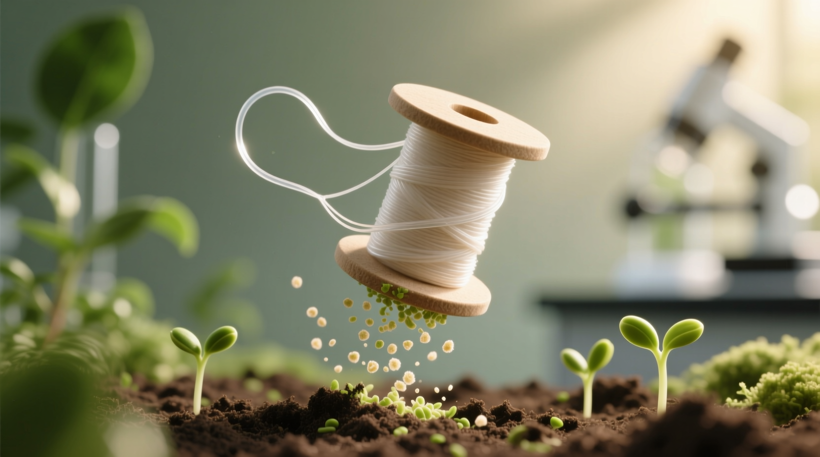 compostable vs silk floss which breaks down safely