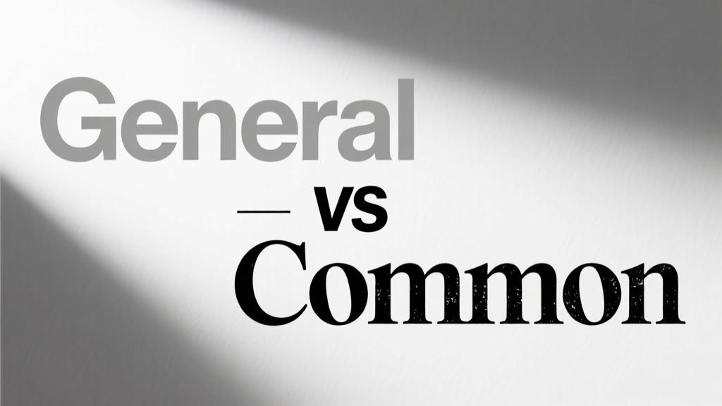 General vs Common: Precision in Cleaning Terminology and Its Real-World Impact