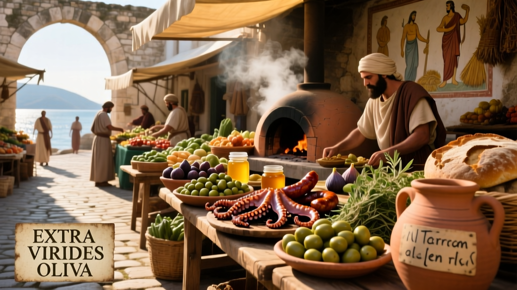 Culinary Echoes of the Late Roman Empire: Foodways Across Turkey, Greece, and Italy (284–476 CE)
