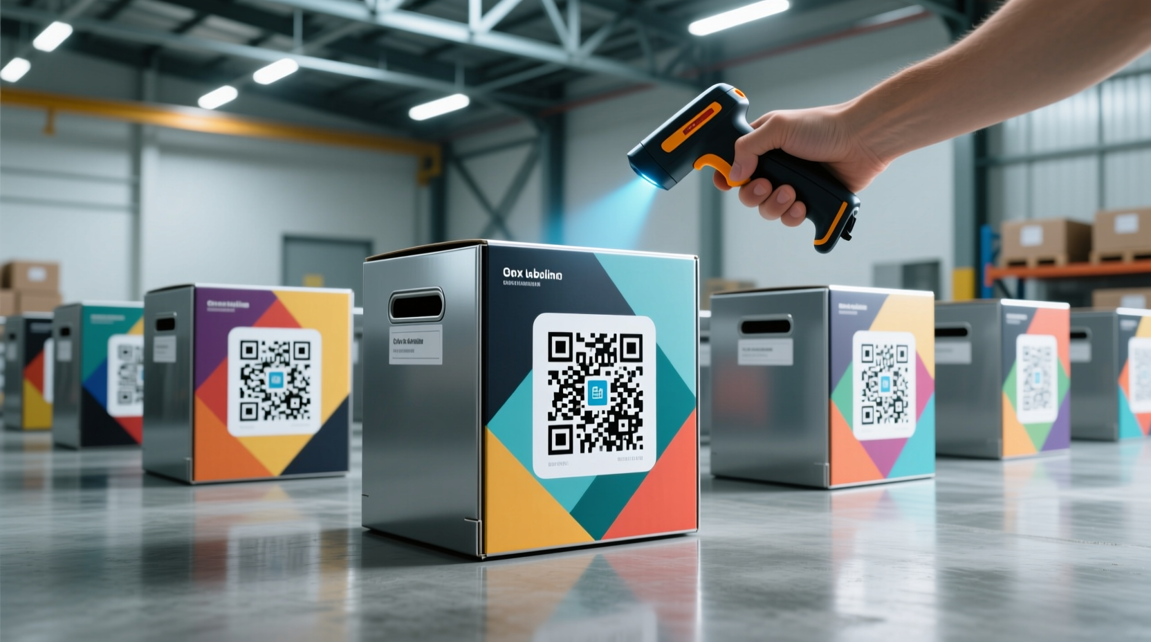 boxmeup uses qr codes to make labeling boxes and contai