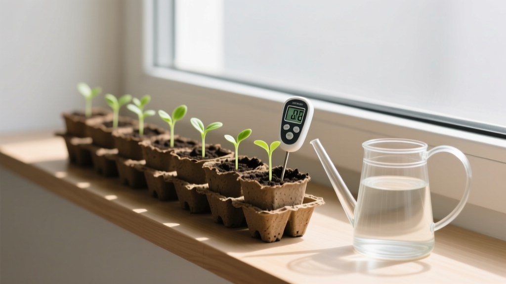 Indoor Seed-Starting Watering Schedule (2026)