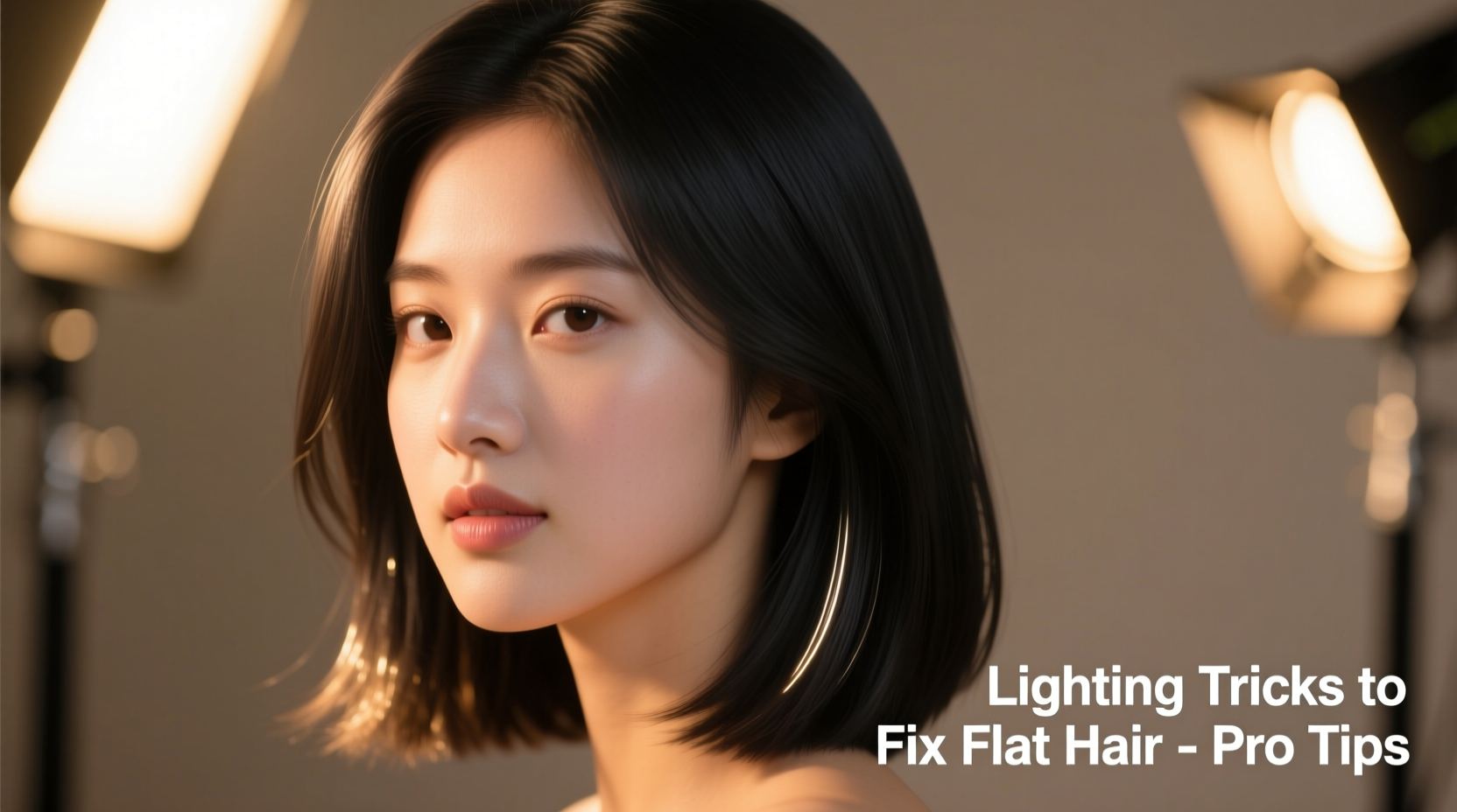 why does my hair look flat in photos lighting tricks to fix it