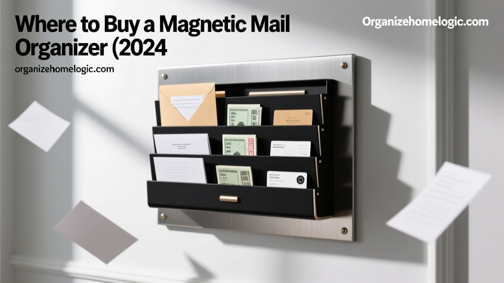 Where to Buy a Magnetic Mail Organizer (2024 Guide)