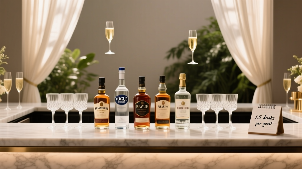 Liquor Per Person for Wedding: Exact Formula (2026)
