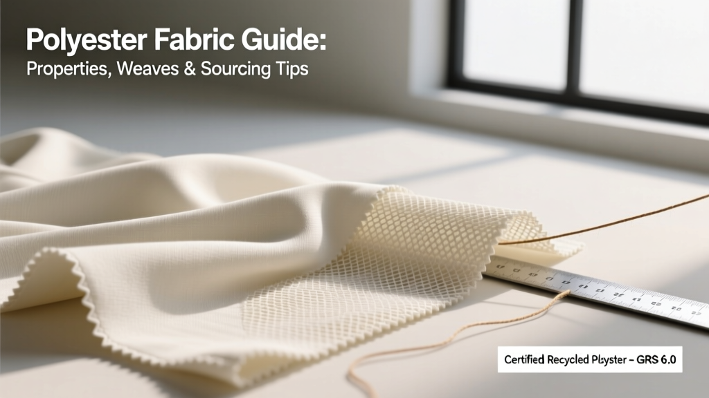 Polyester Fabric Guide: Properties, Weaves & Sourcing Tips