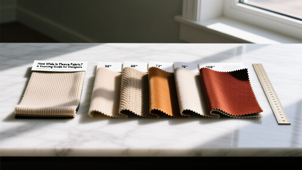 How Wide Is Fleece Fabric? A Sourcing Guide for Designers