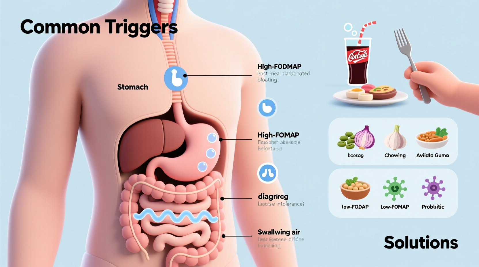 why does my stomach bloat after meals common triggers and fixes