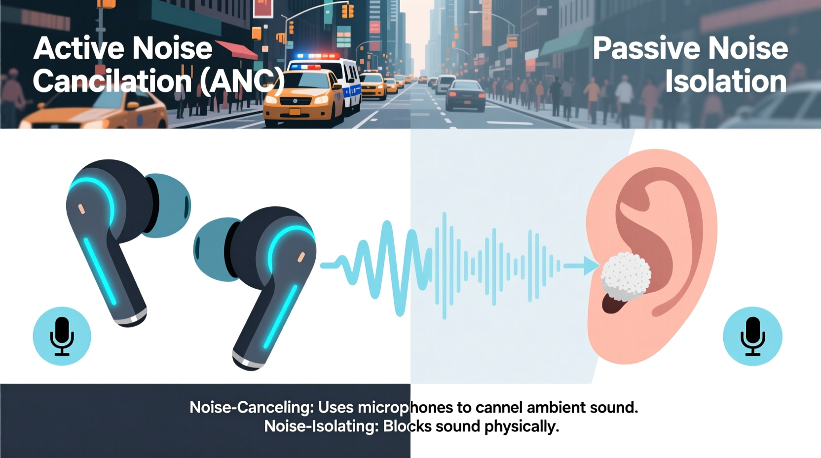 noise cancelling vs noise isolating earbuds knowing the difference before buying