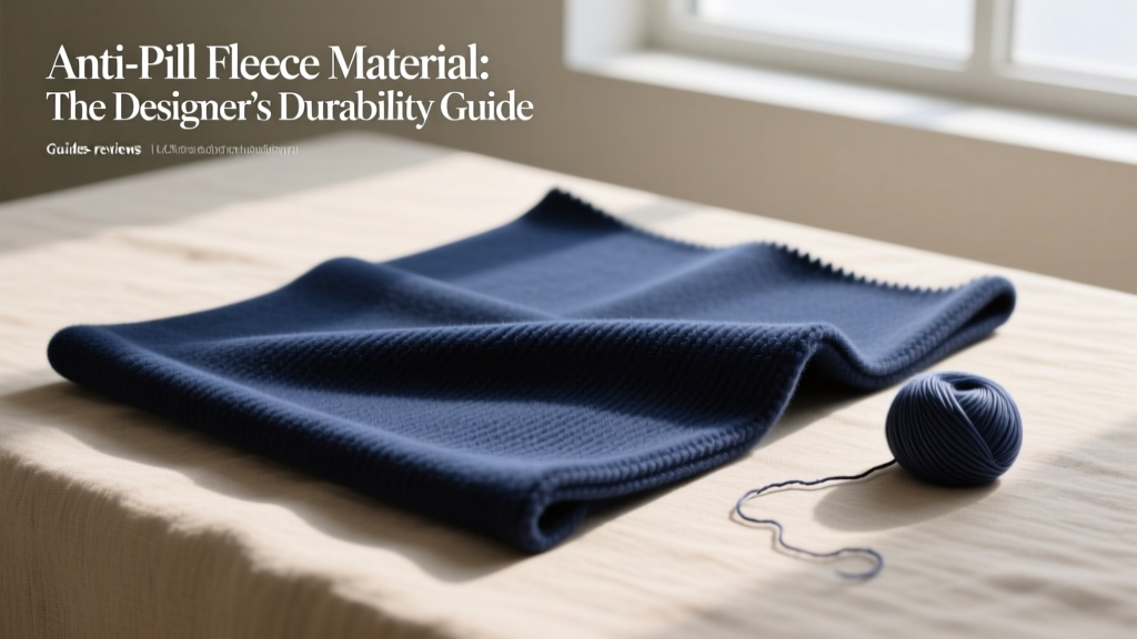Anti-Pill Fleece Material: The Designer’s Durability Guide