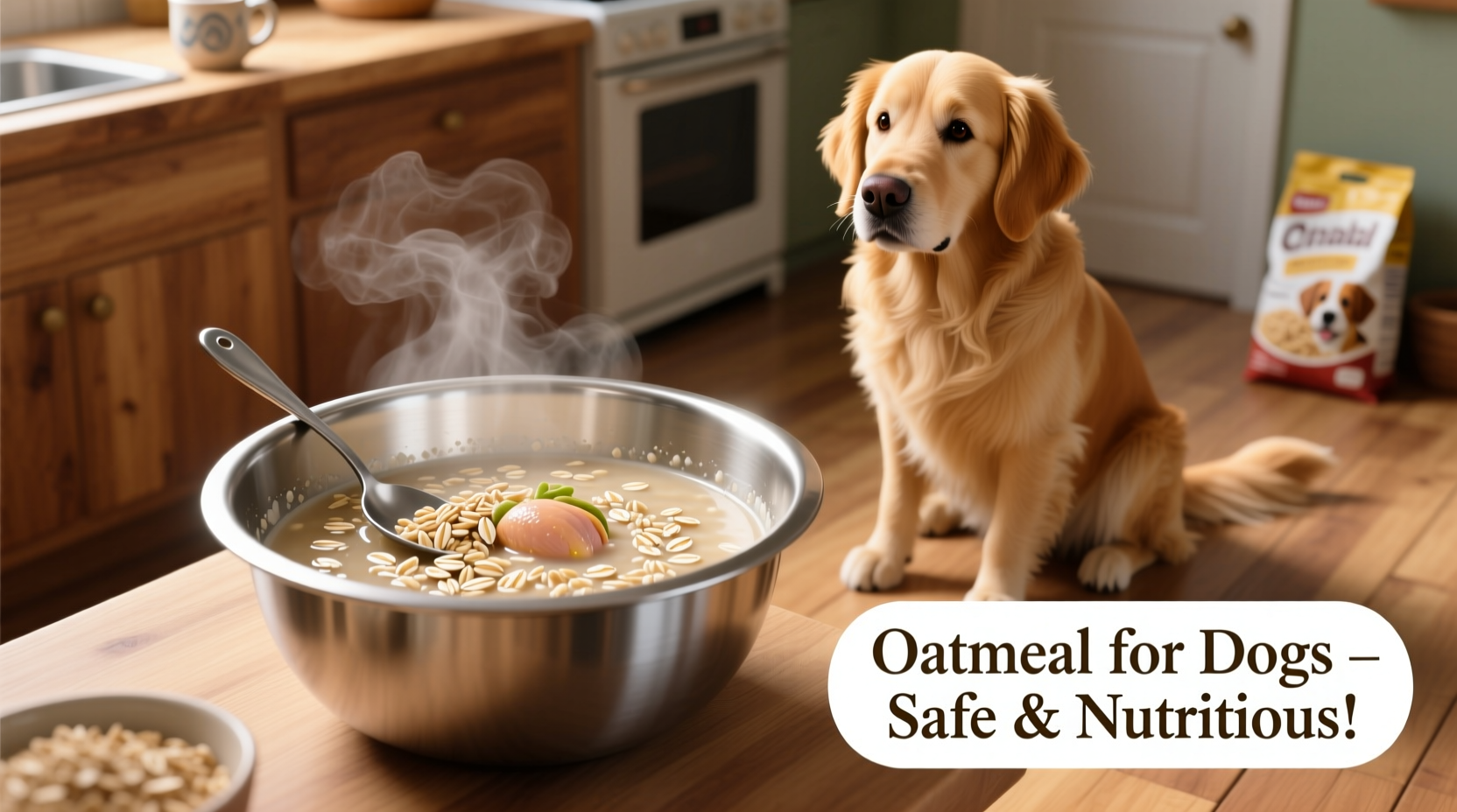 how to cook oatmeal for dogs