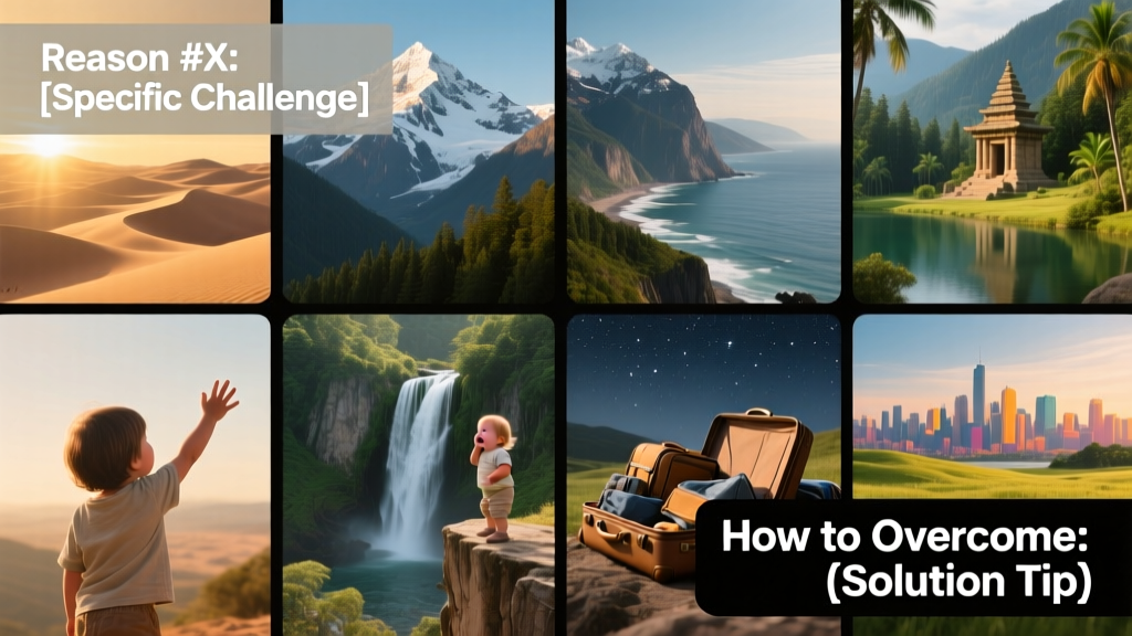 9 Reasons You Won’t Travel With Kids — And Exactly How to Overcome Them (Without Losing Your Mind)