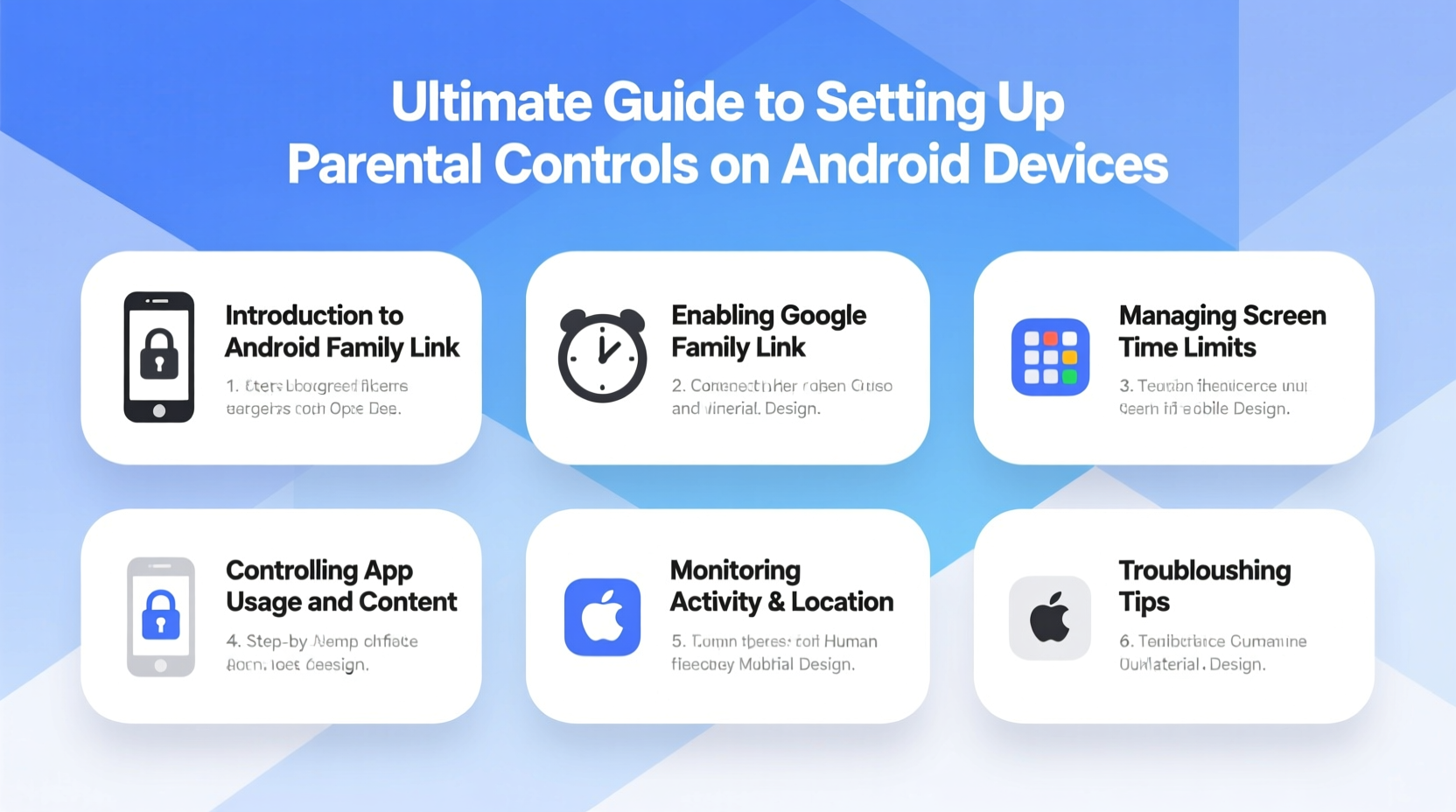 ultimate guide to setting up parental controls on android devices