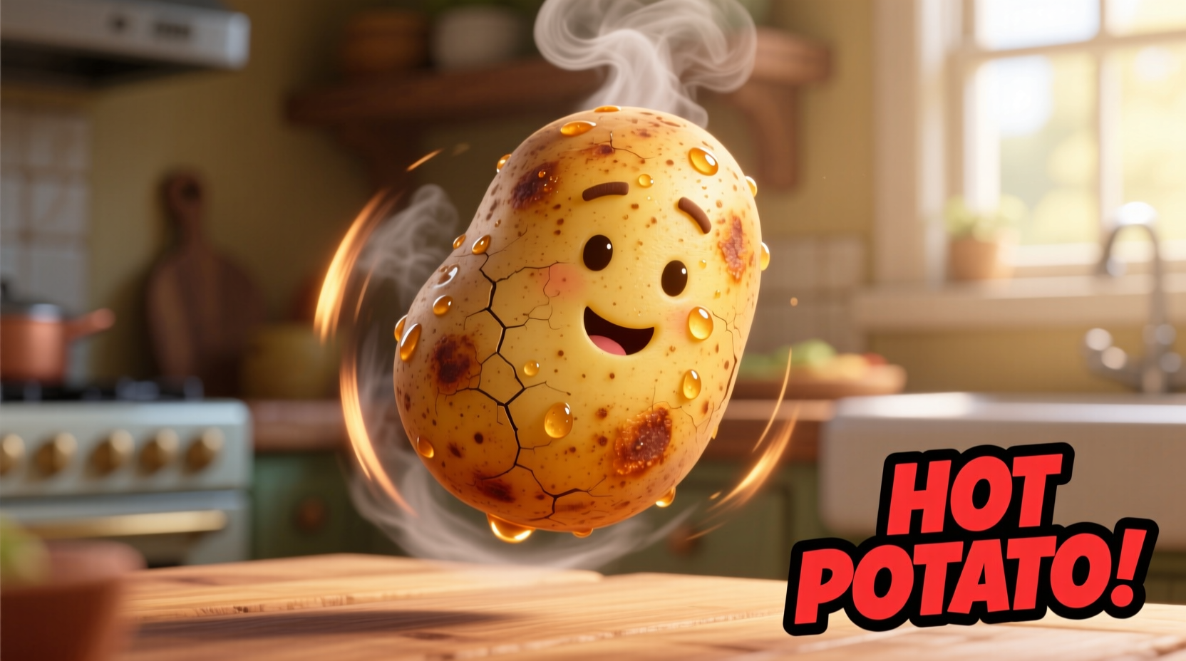 hot potato gif