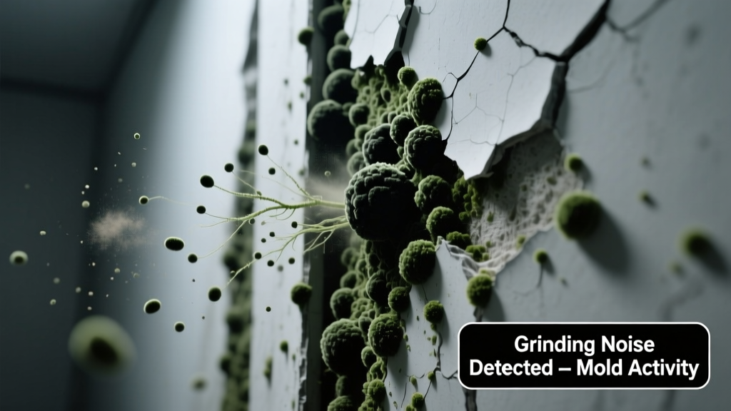 Mold on Walls Making Grinding Noise: Quick Diagnosis