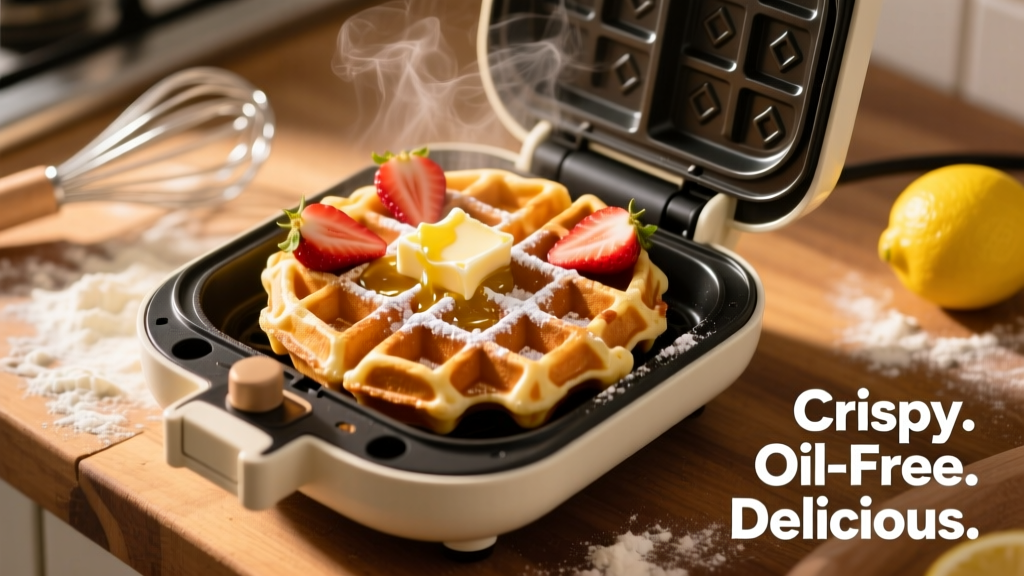 Air Fryer Toaster Waffles: Crispy, Golden & Oil-Free