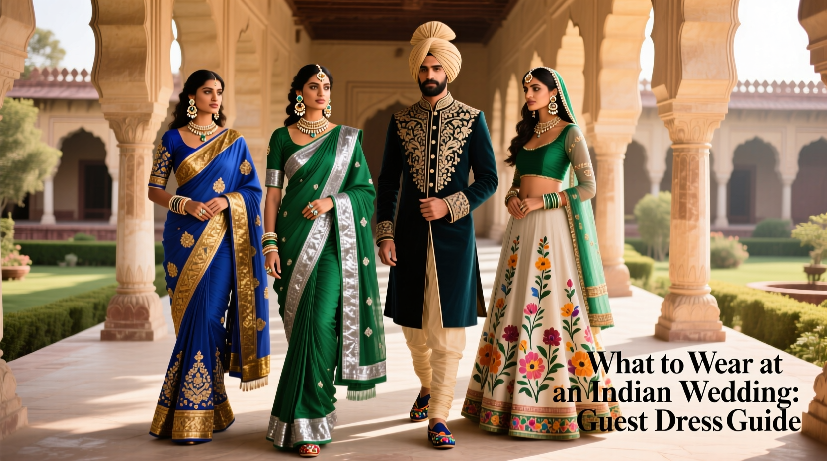 what to wear at an indian wedding