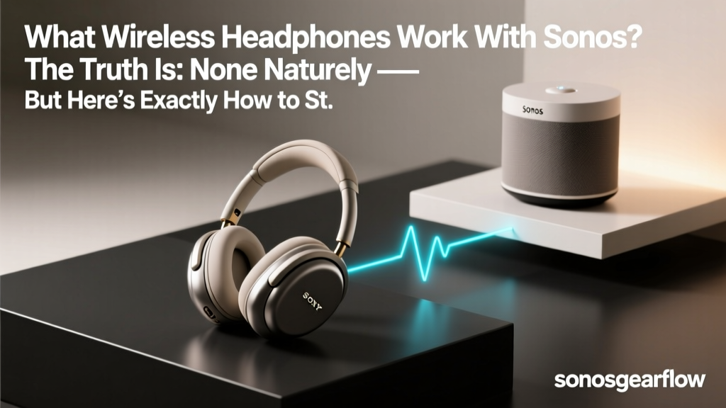 Sonos Wireless Headphones: How to Stream Audio (2026)