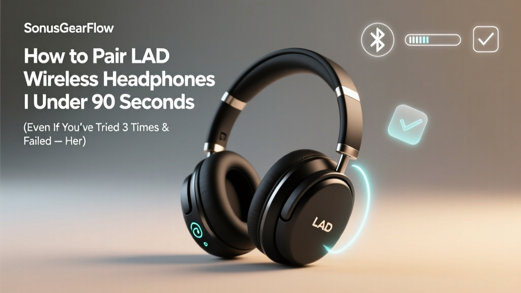 LAD Wireless Headphones Pairing Guide (2026)
