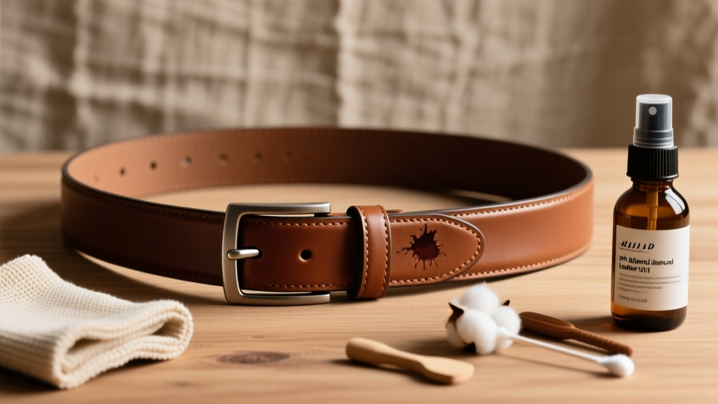 How to Remove Stains from a Brown Leather Belt