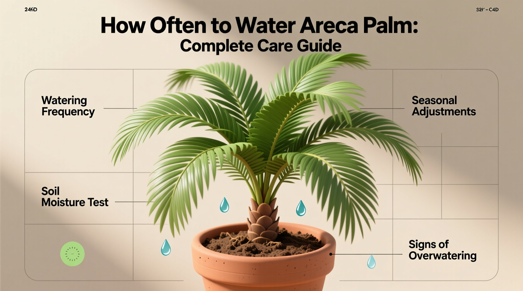 Water Areca Palm Every 5-7 Days | TheHomeSprouts
