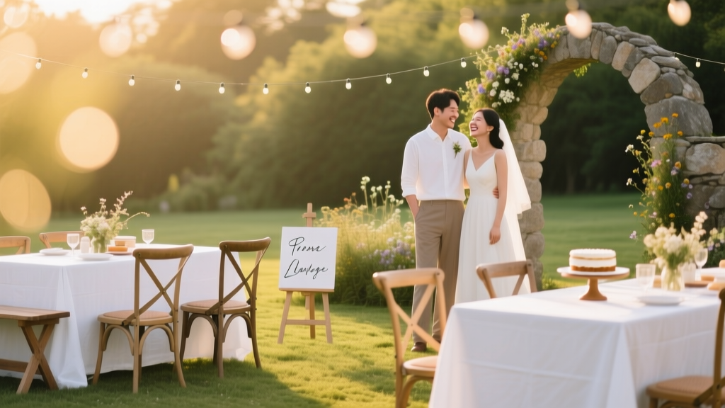 How to Plan a Wedding Reception on a Small Budget