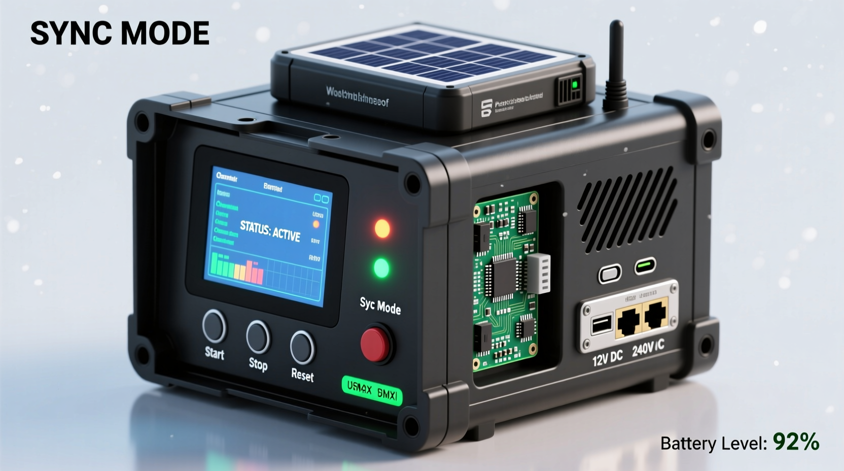 how to build a custom control box for synchronized christmas light shows