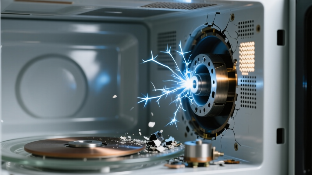 Microwave Sparking & Grinding Noise: Quick Diagnosis