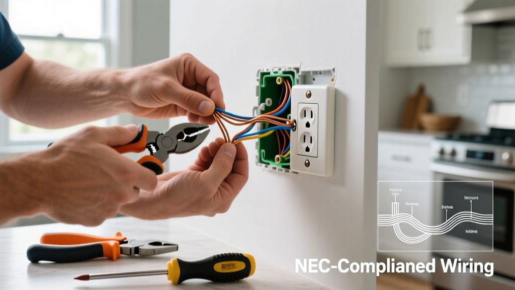 How to Install an Electrical Outlet From an Existing Outlet Safely