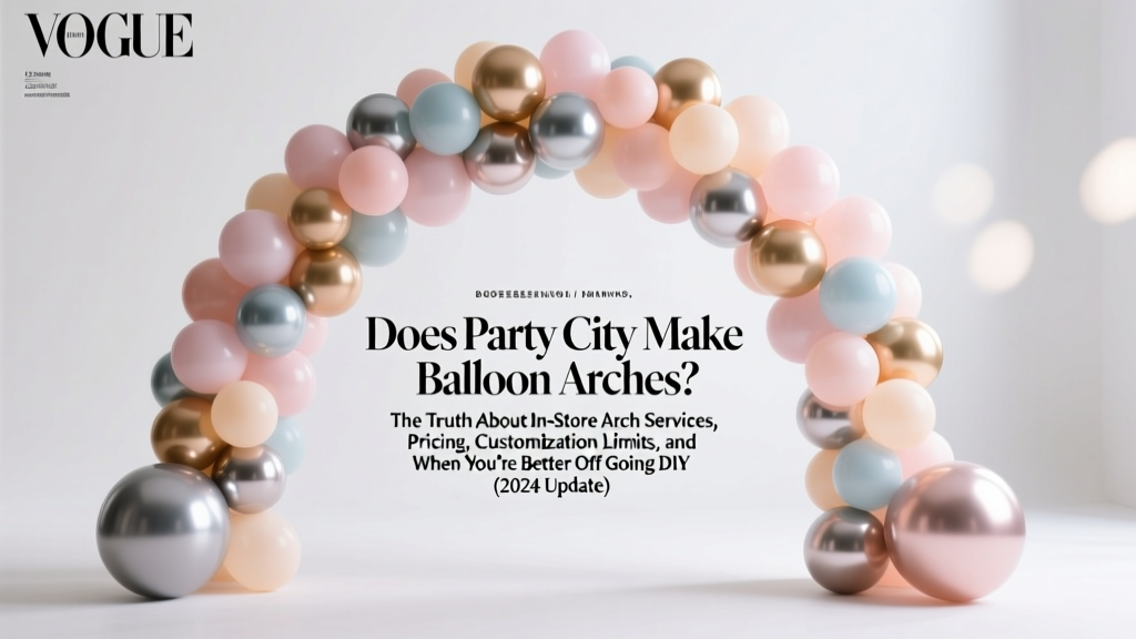 Does Party City Make Balloon Arches? (2026)
