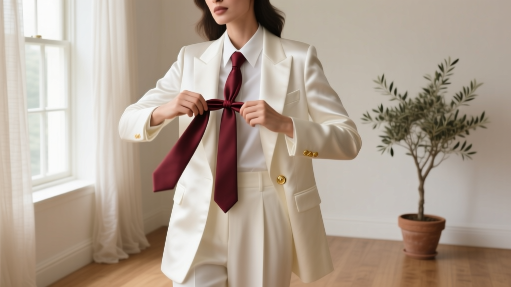 How to Tie a Tie for a Wedding: A Modern Woman’s Guide