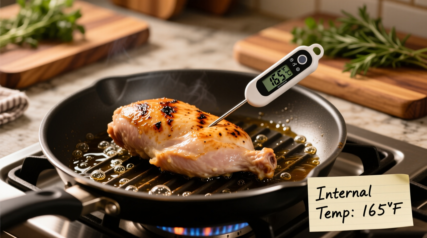 what temperature do you cook chicken