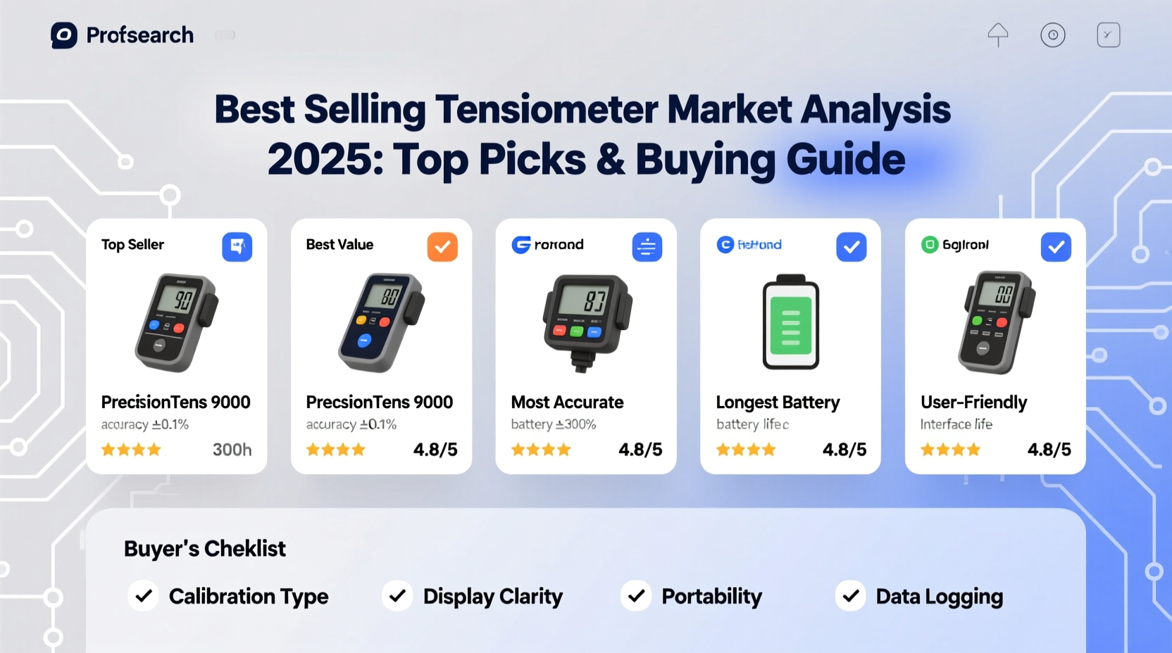 best selling tensiometer