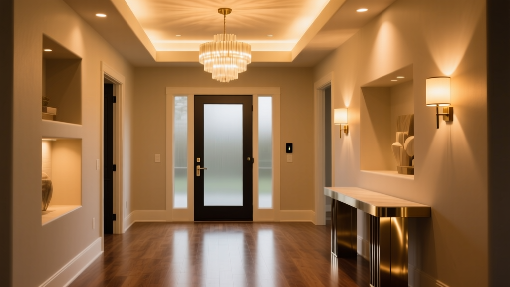 Entryway Lighting: Warm Welcome & Security Vision