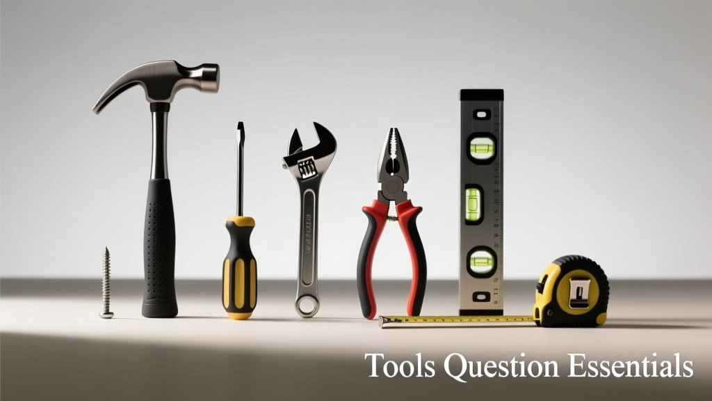 Tools Question Essentials: A Practical Framework for Selecting, Verifying, and Validating Physical and Digital Tools