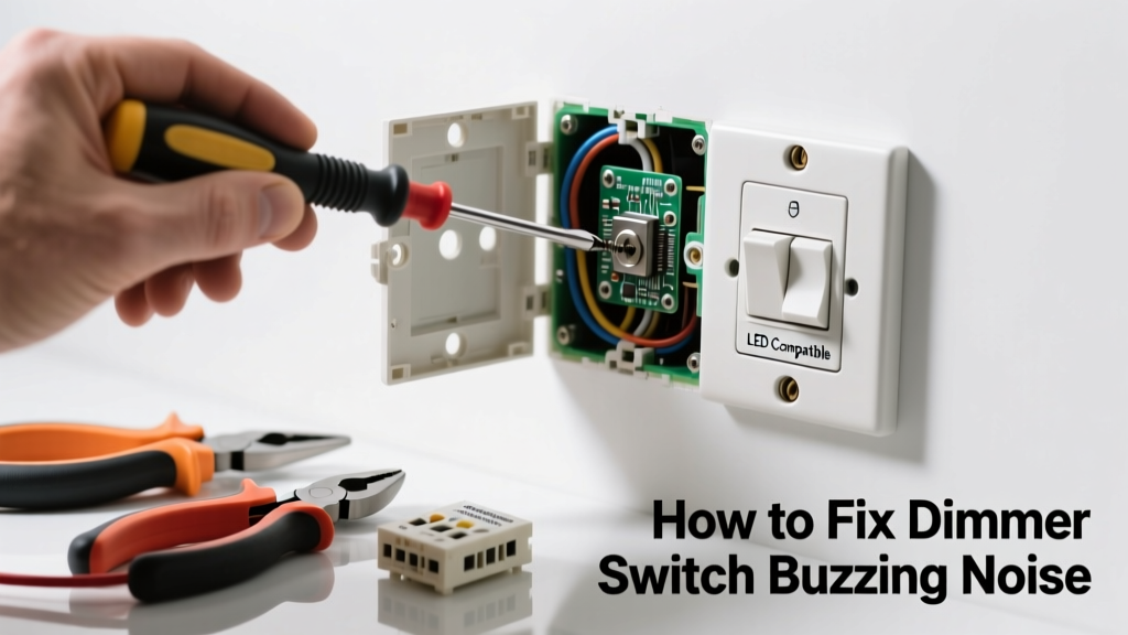 How to Fix Dimmer Switch Buzzing Noise