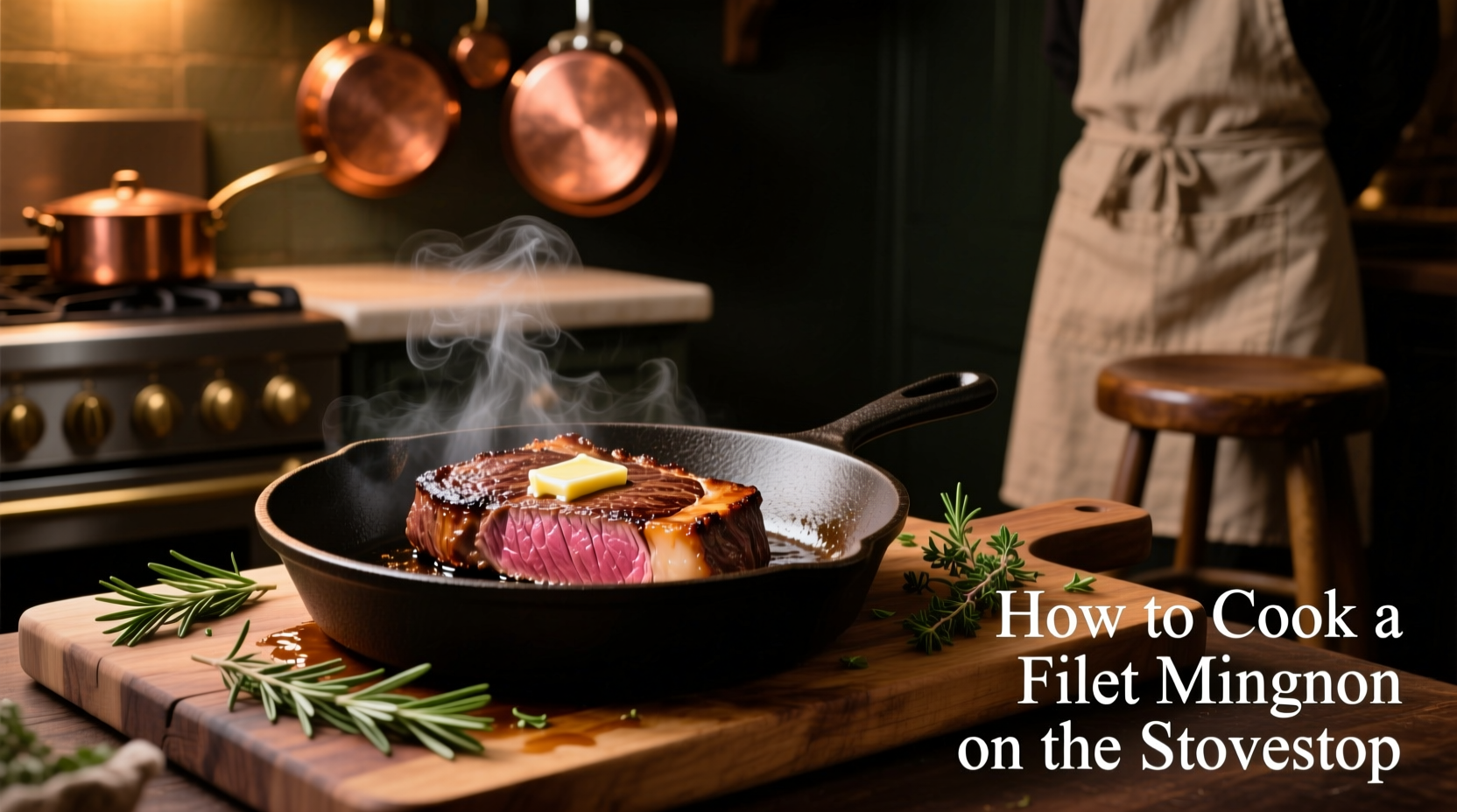 how to cook a filet mignon on the stovetop