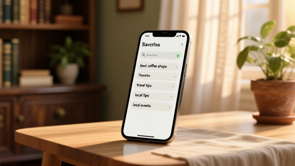 Discover saved searches