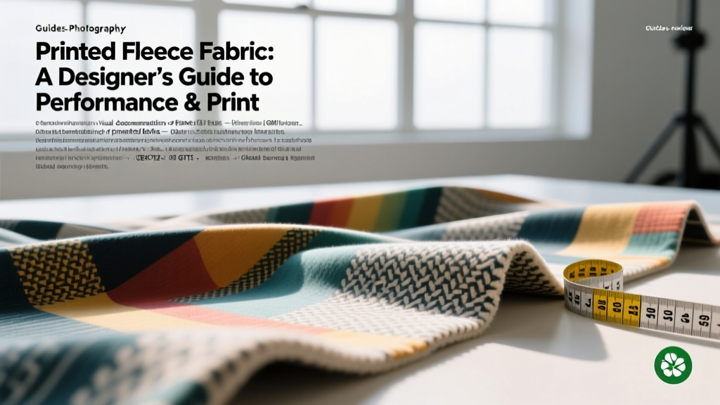 Printed Fleece Fabric: A Designer’s Guide to Performance & Print