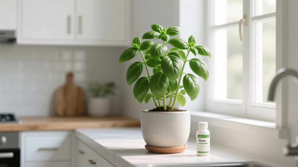 Indoor Basil Fertilizer Guide: Science-Backed Care (2026)