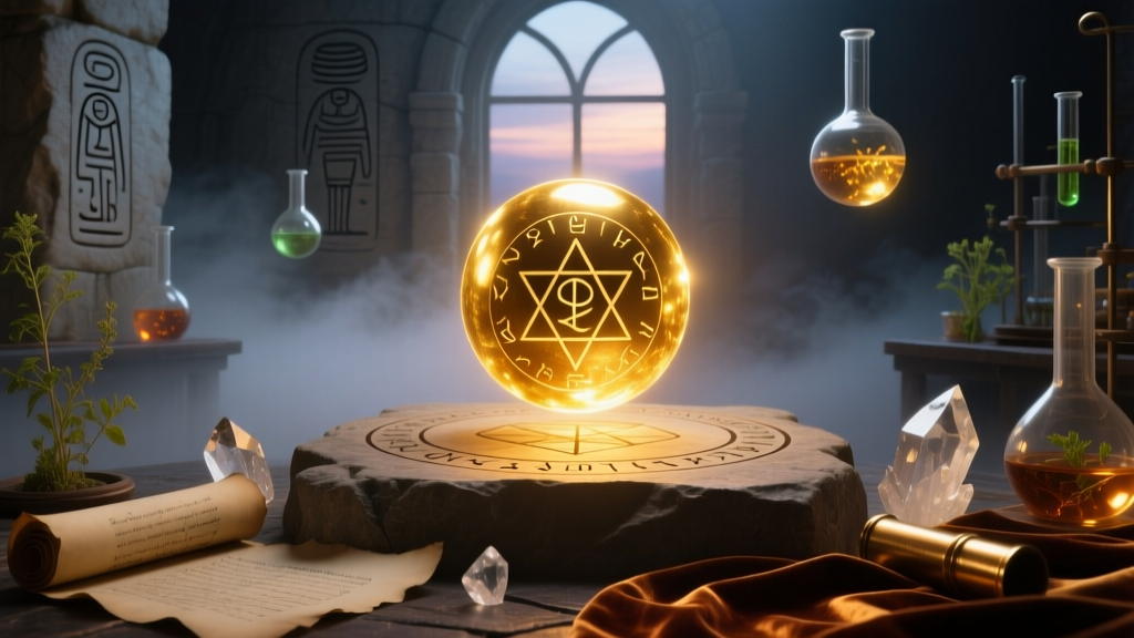Gold Color in Alchemical: Cultural Dream Symbolism