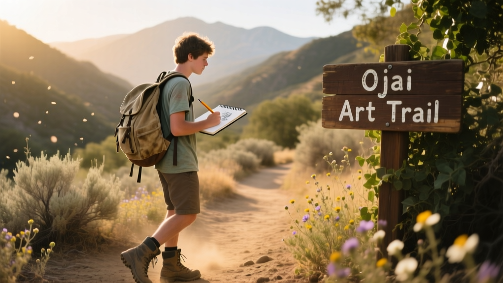 Be An Artist In Ojai: A Budget Backpacker’s Guide to Creative Immersion Without Breaking the Bank