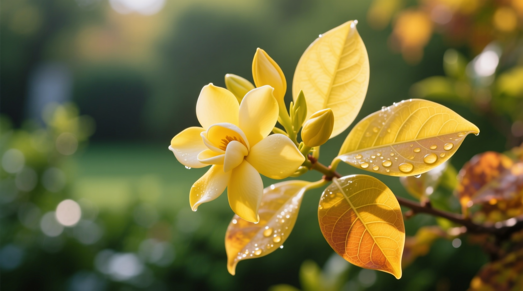 gardenia yellow leaves