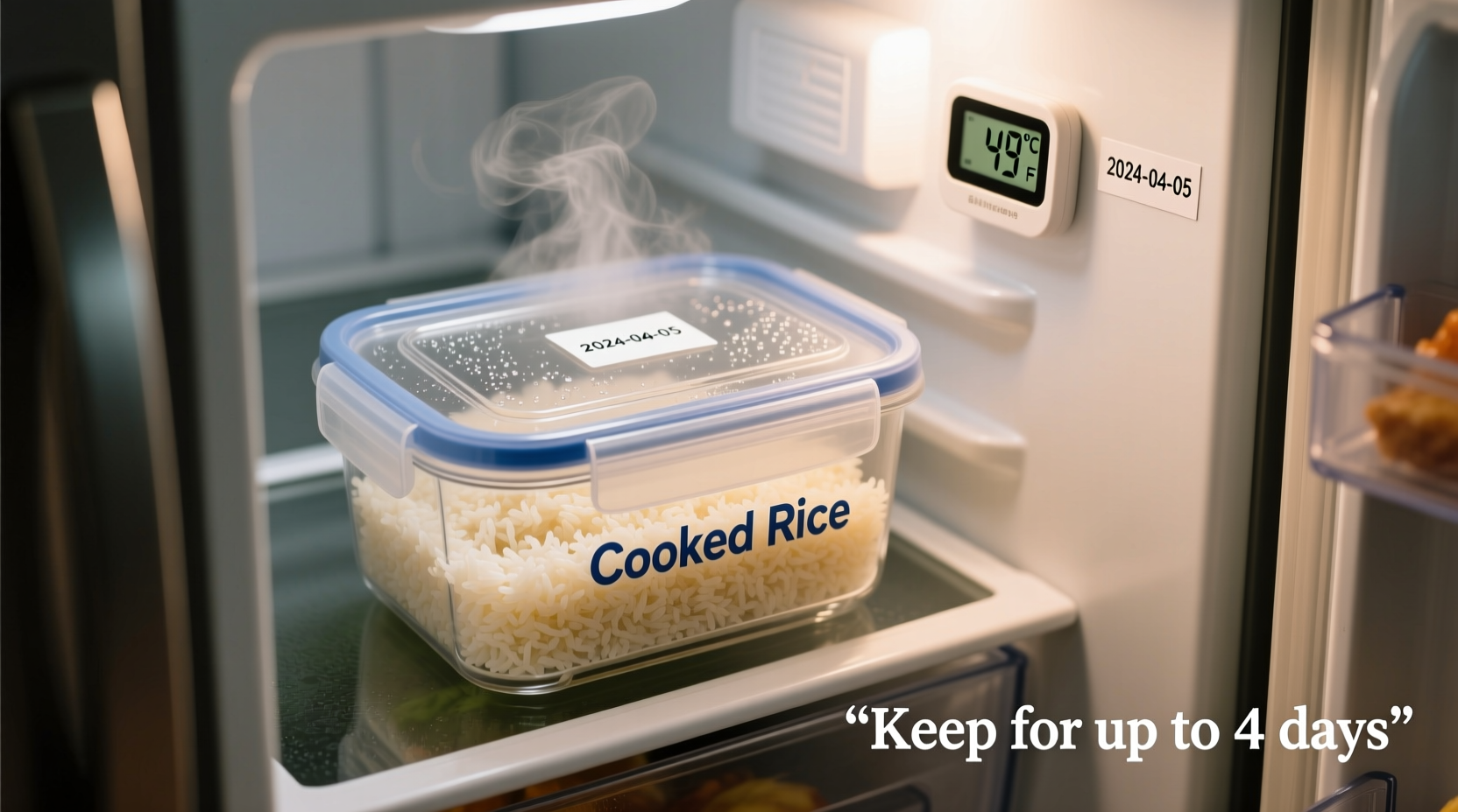 Cooked Rice Refrigerator Storage: 3-4 Day Safety Guide