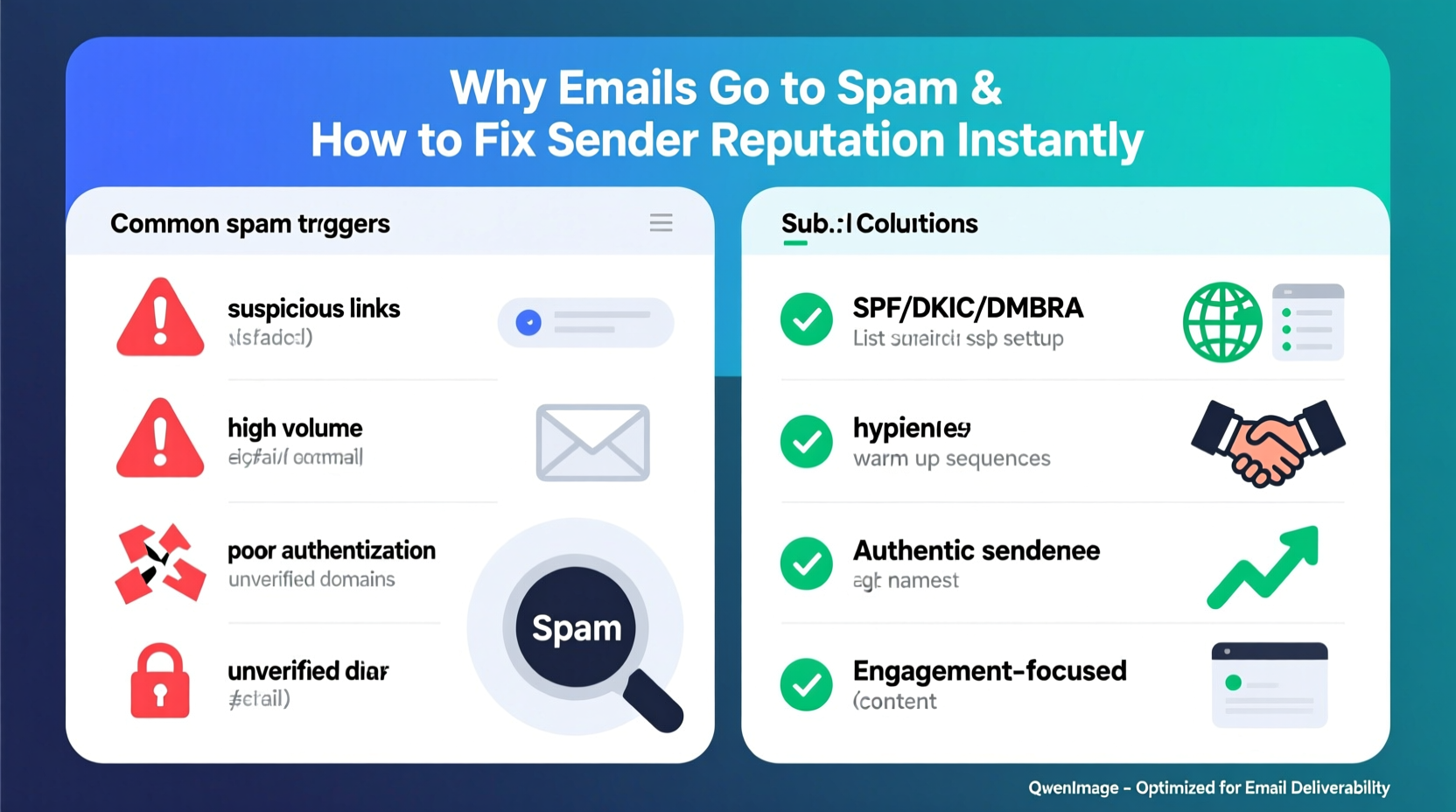 why do emails go to spam and how to improve sender reputation instantly