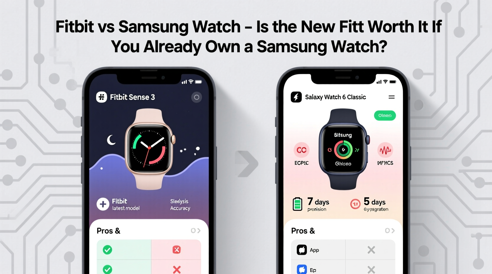 is the newest fitbit model worth it if you already own a samsung watch