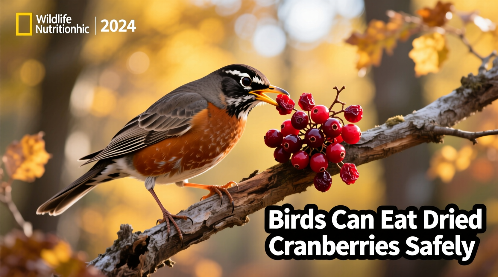 Yes, Birds Can Eat Dried Cranberries Safely