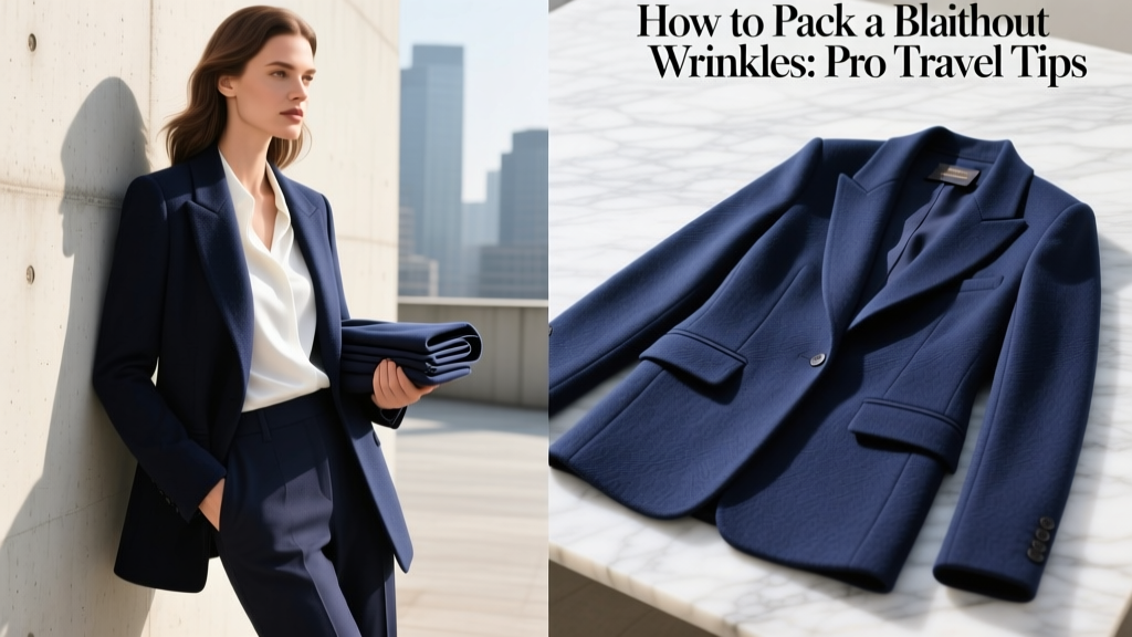 How to Pack a Blazer Without Wrinkles: Pro Travel Tips